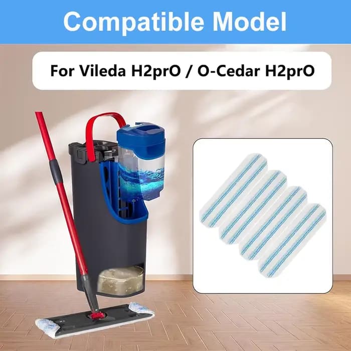 Pour Vileda H2prO/o-cedar H2prO Robot aspirateur plat vadrouille tampons chiffons maison nettoyage de sol accessoires de rechange