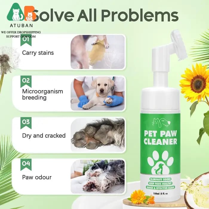 Kit de soins des pattes de chien