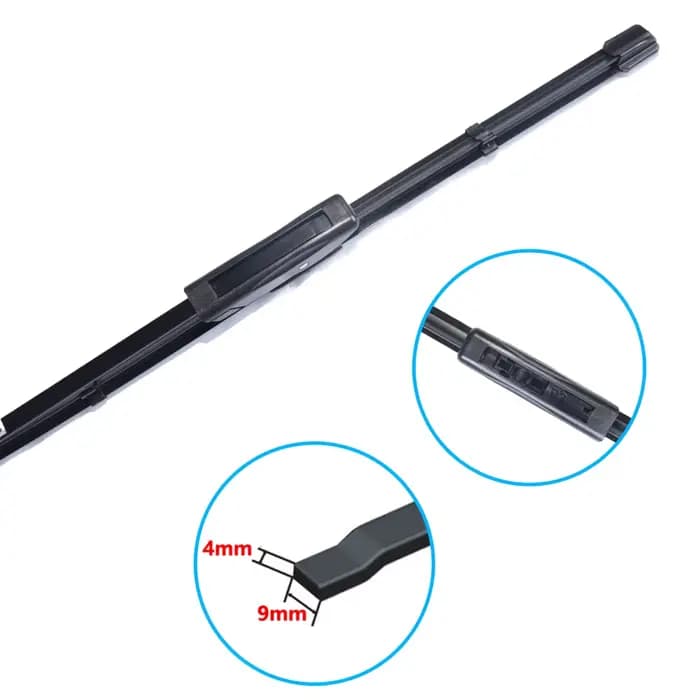 Balai d'essuie-glace de voiture pour Dacia Renault Sandero MK 2 2016 2017 2018 2019