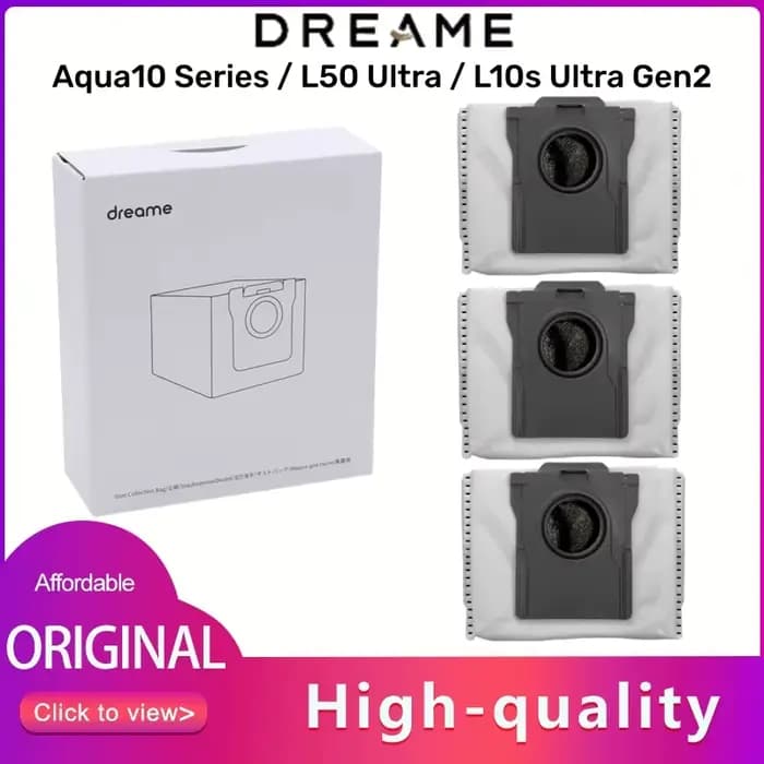 Dreame Aqua10 – accessoires originaux pour sac à poussière