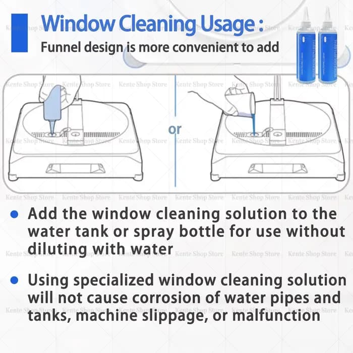 Solution de nettoyage de vitres robot 230ML