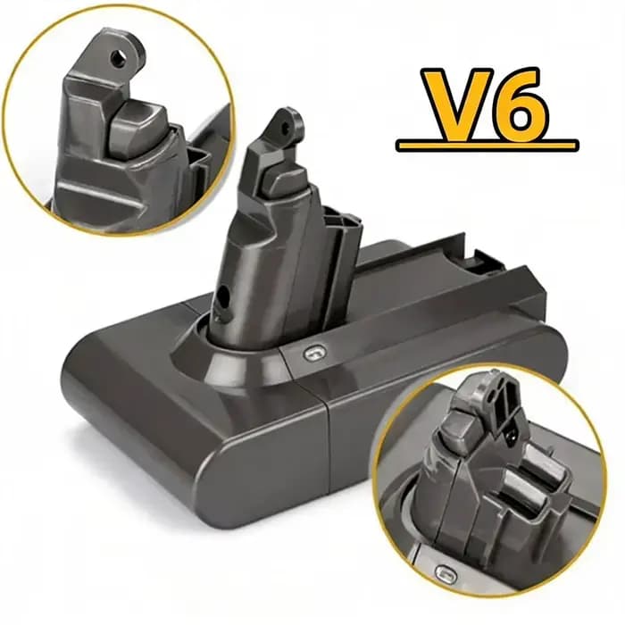 Batterie 21, 6 V 12800 mAh pour aspirateur Dyson V6
