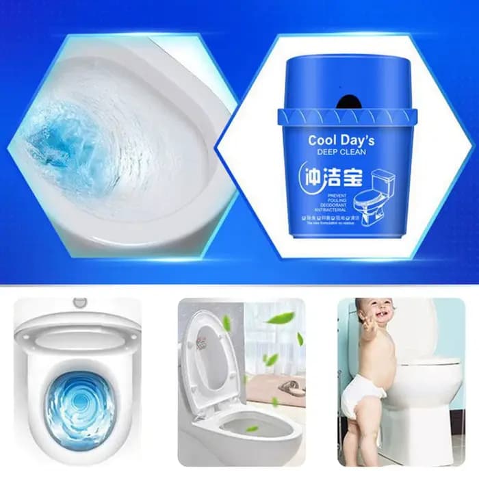 Incroyable nettoyant pour cuvette de toilette