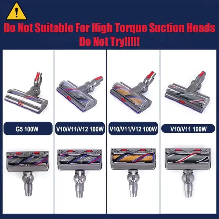 Barre de rouleau pour aspirateur sans fil Dyson V6 V8 V10 V11