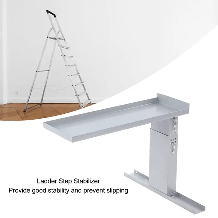Support d'escalier stabilisateur pliable en acier allié pour échelles télescopiques droites