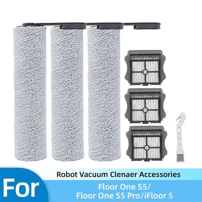 Brosse et filtres de remplacement pour aspirateur sans fil Tineco Floor ONE S5/S5 Pro