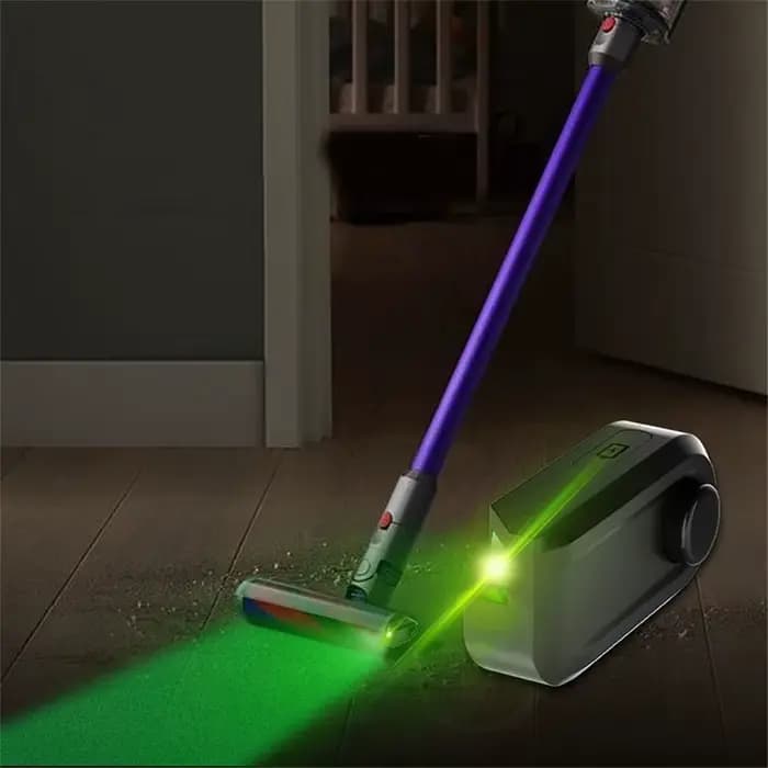 Aspirateur Laser lumières cachées poils d'animaux chats chien fourrure poussière affichage USB lampe à LED pièces d'aspirateur universelles ménage