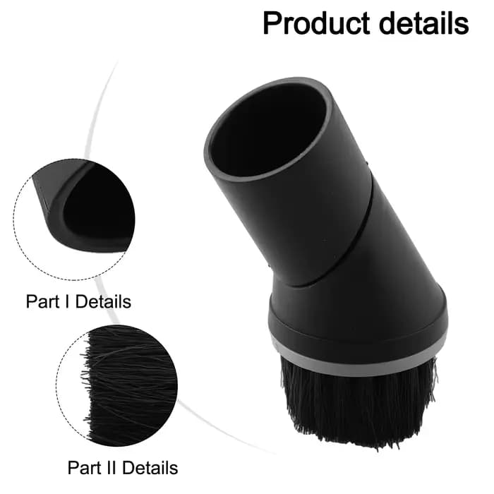 Brosse ronde ID35mm pour aspirateurs Miele Classic C1 et Eco Line Plus
