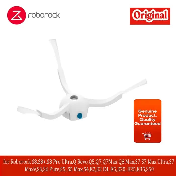 Brosse latérale pour Roborock S8 S8+ S8 Pro Ultra, Q Revo, Q5 Q7 Q7Max Q8 Max, S7 Max Ultra S7 MaxV S6 S6 Pure S5 S5 Max S50 S4