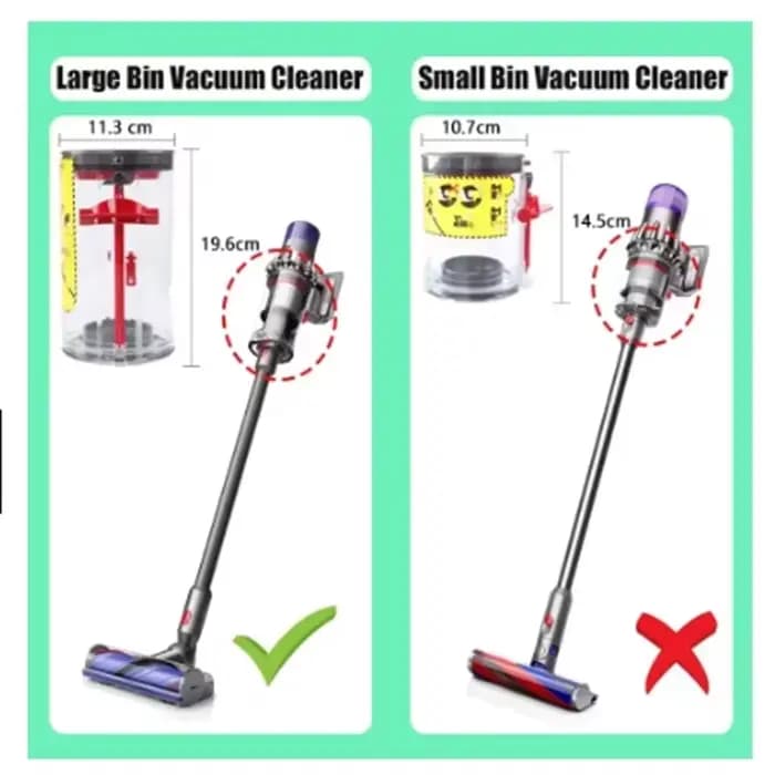 Seau à poussière de rechange pour aspirateur Dyson V11 V15 SV14 SV15 SV22