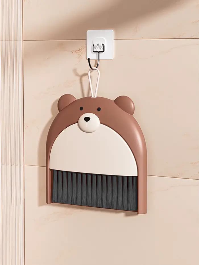 Petit balai pelle à poussière ensemble dessin animé ours en peluche ménage bureau