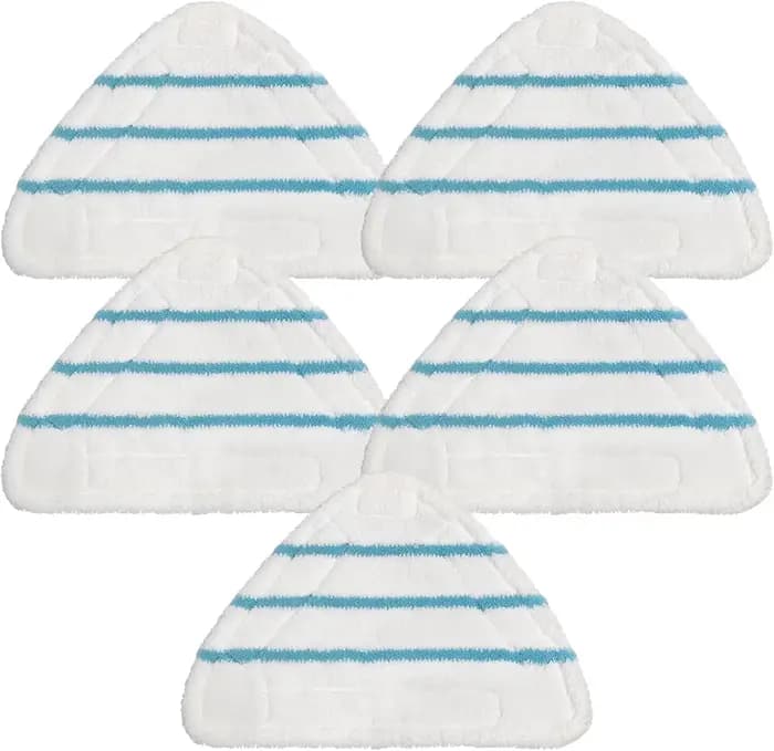 Housses en Microfibre Balai Vapeur Steam Accessoire Chiffons universel Triangle lavable pour Nettoyeur