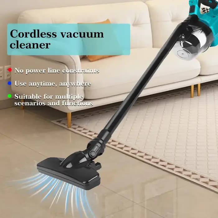 Aspirateur de voiture sans fil portable avec 6 embouts