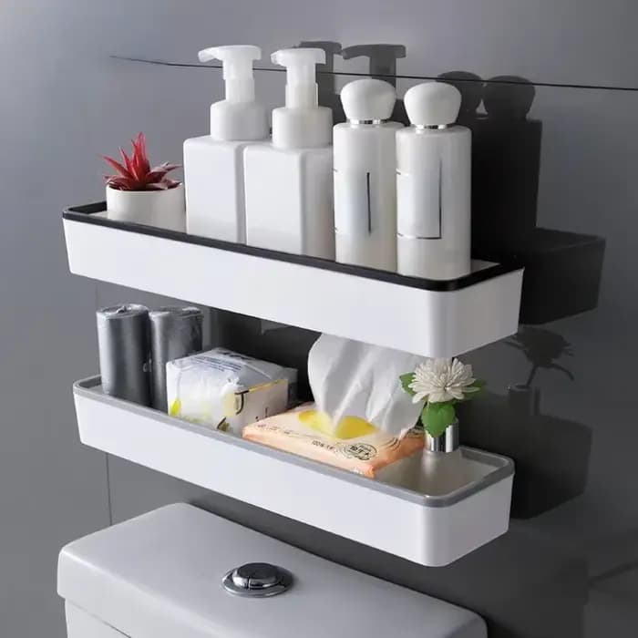 Armoire de rangement murale suspendue pour toilettes