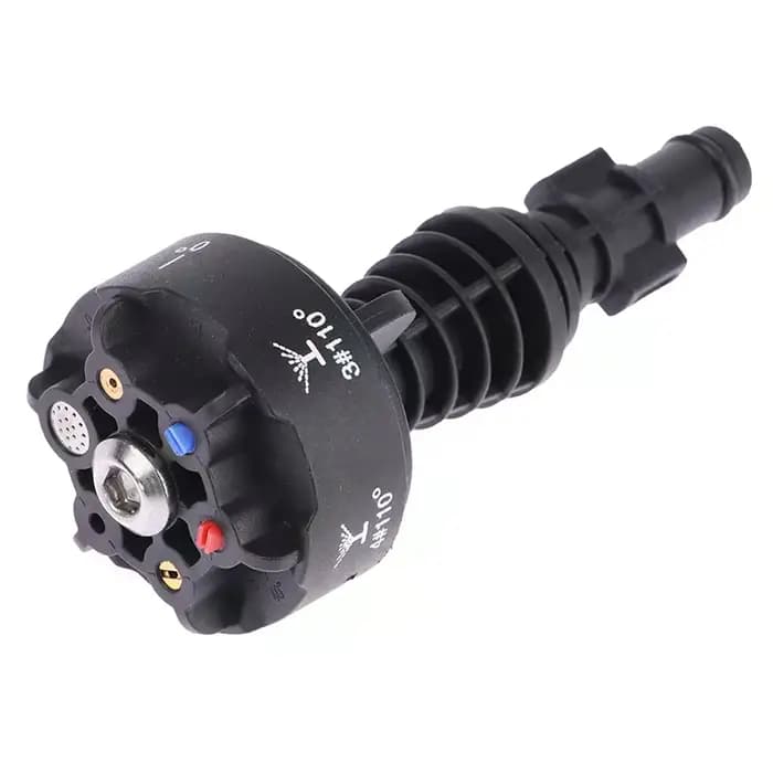 Buse de nettoyage haute pression pour voiture 6 en 1 - Accessoire de lavage multifonctionnel