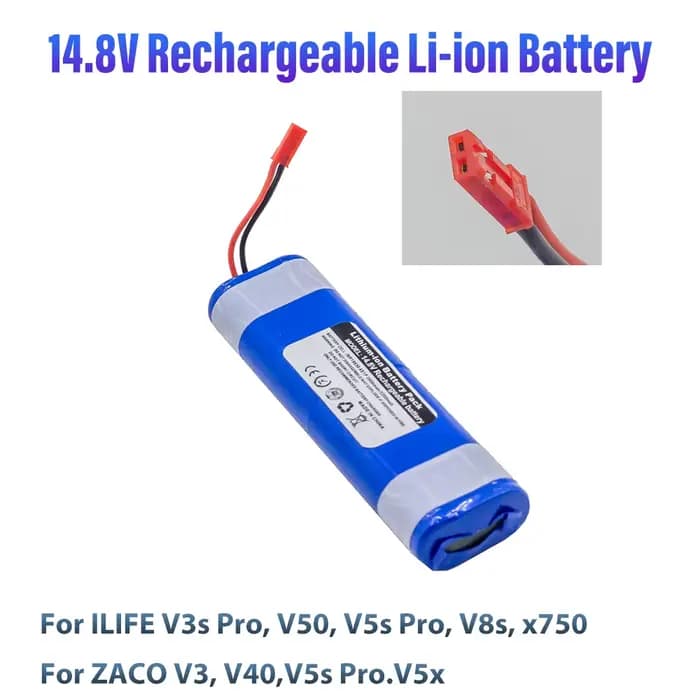 Nouvelle batterie Rechargeable pour ILIFE V3s V5s V8s DF45 DF43 V3 X3 V50 V55 V5L Pro 14.8V 3200mAh/3.5ah