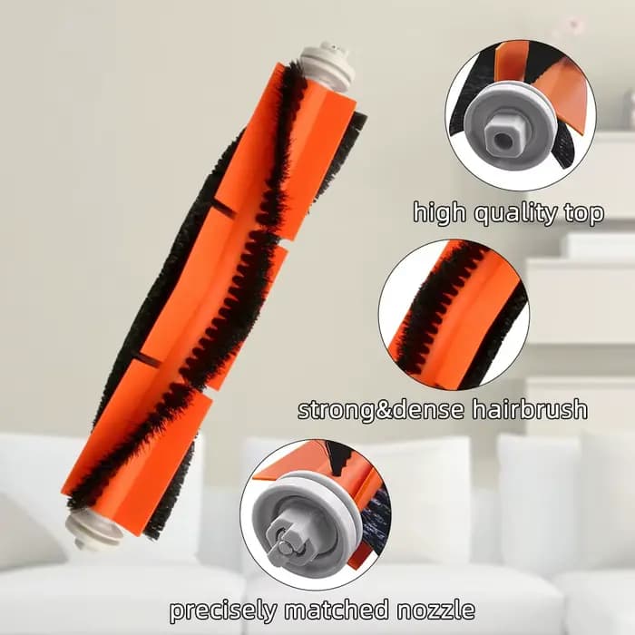 Pour Xiaomi Mi Robot aspirateur-vadrouille Mijia 1C / 1T / 2C STYTJ01ZHM STYTJ02ZHM STYTJ03ZHM Dreame F9 brosse latérale principale filtre Hepa vadrouille chiffon