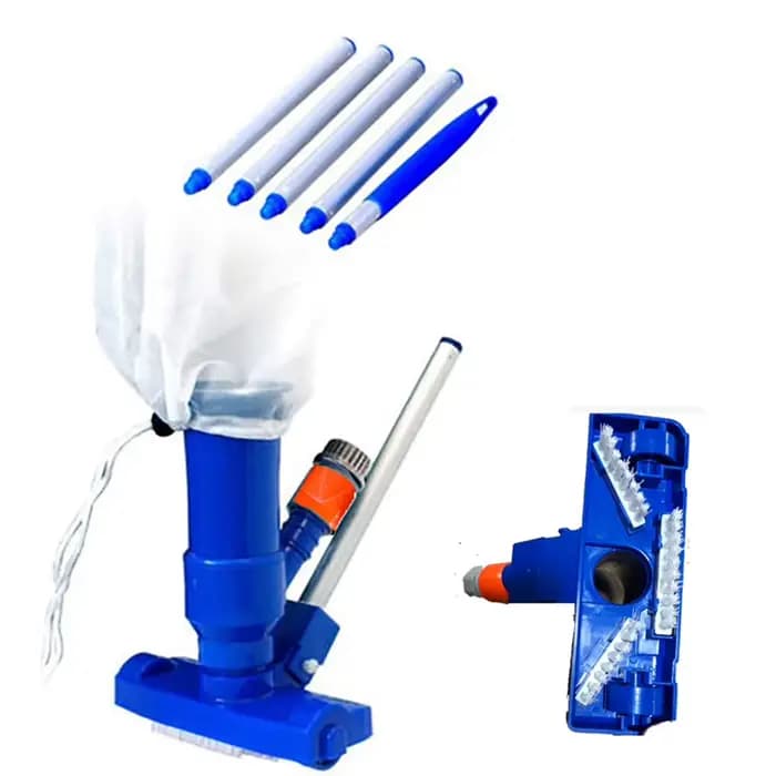 Kit de nettoyage de piscine, net pour nettoyer le fond, filtre pour piscine, ensemble d'aspirateur pour piscine, skimmer de nettoyage, outils et produits pour piscines