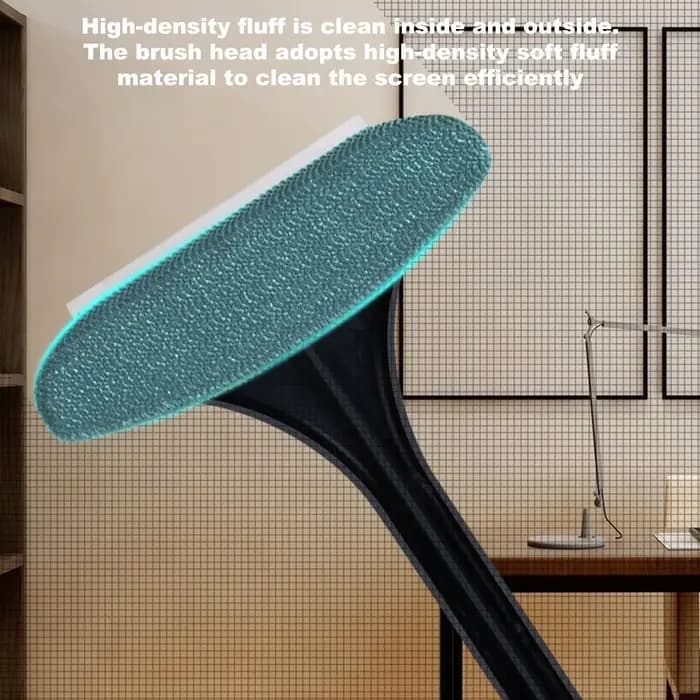 Brosse de nettoyage pour moustiquaire de fenêtre