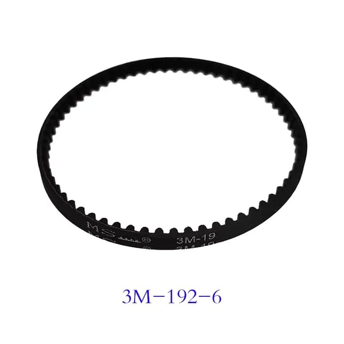 Courroies de pièces d'aspirateur (3M-192-6) longueur 192mm largeur 6mm