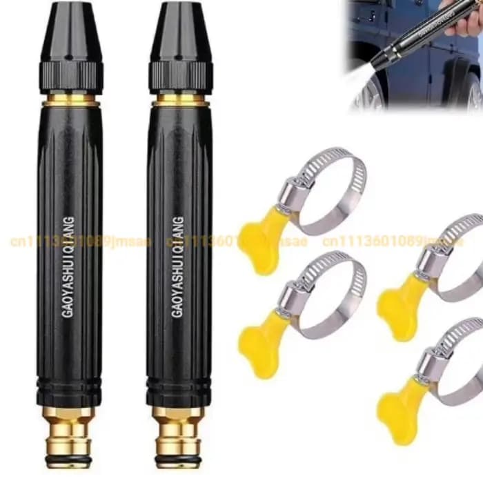 Buse de nettoyeur haute pression robuste pour l'irrigation extérieure et le nettoyage de jardin