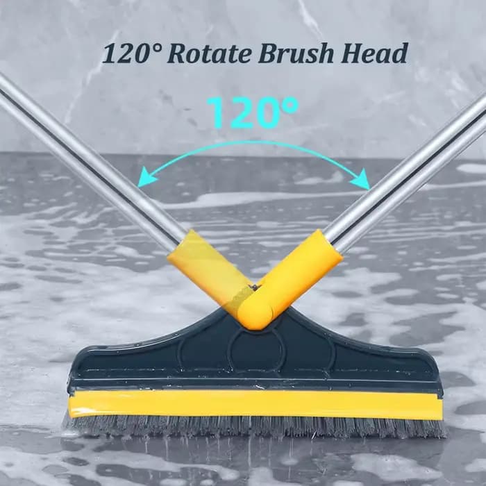 Brosse rotative 2 en 1 pour le nettoyage des crevettes de sol