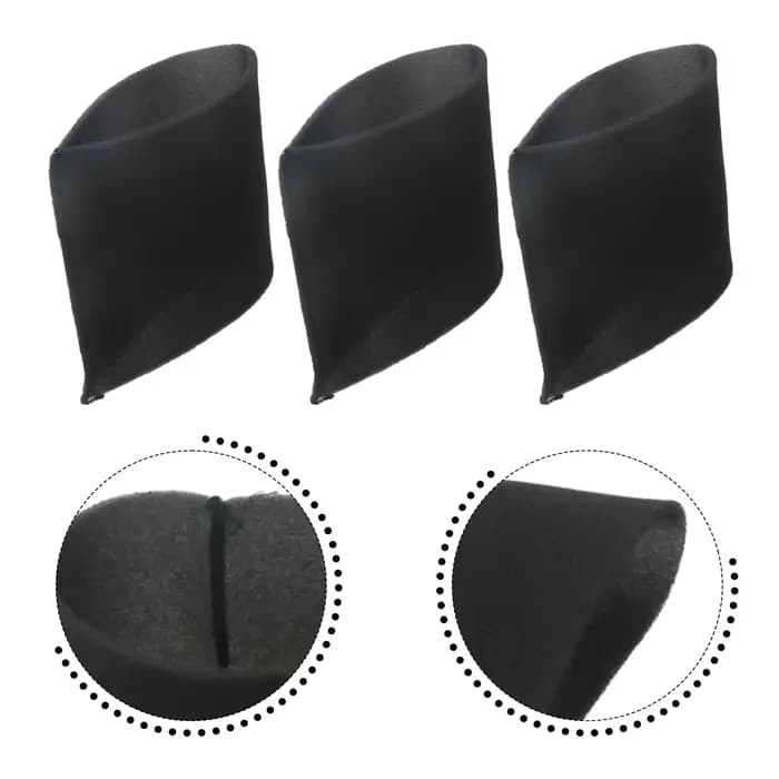 Ensemble de 3 filtres en mousse de remplacement pour aspirateur sec et humide BT