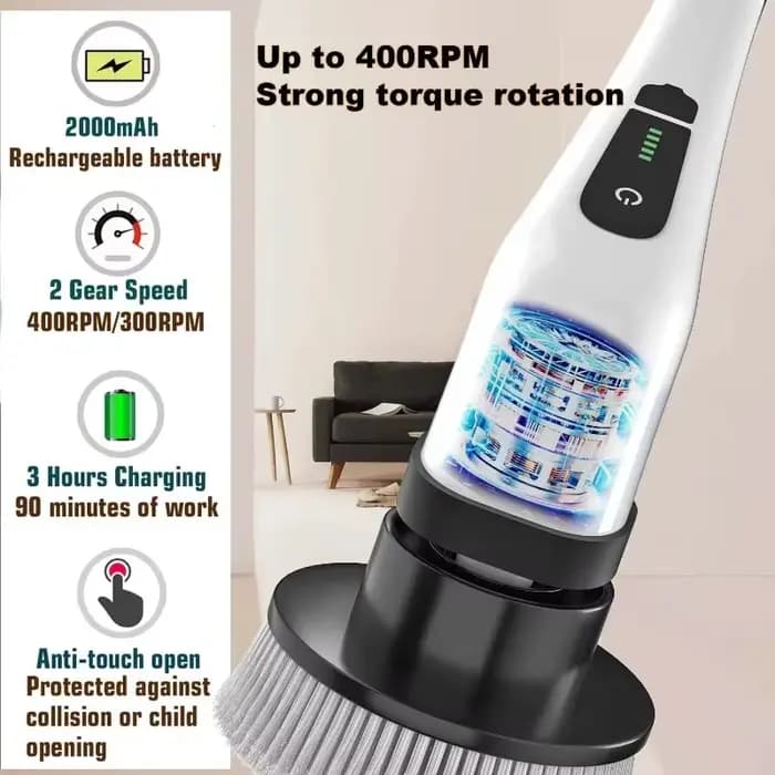 Nettoyeur électrique sans fil pour cuisine