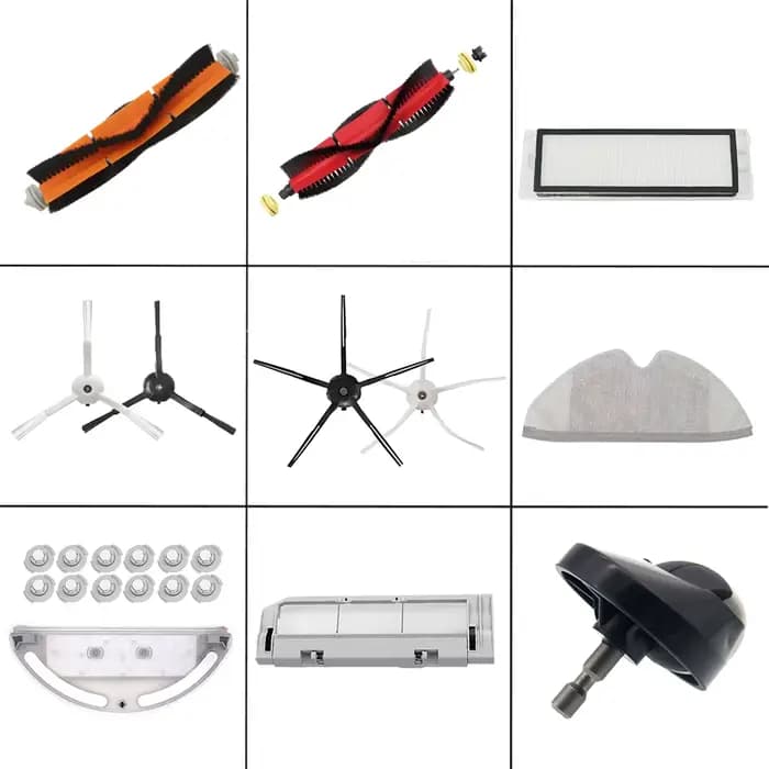 Accessoires pour aspirateur robot Roborock S5 S6 Max Pure S60 S65 S50 E25 E4 (brosse latérale centrale