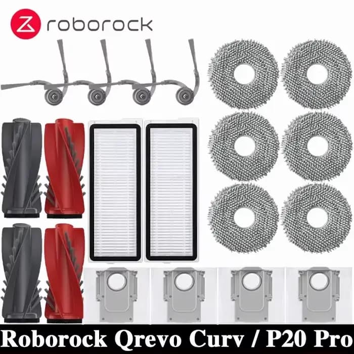 Roborock Qrevo Curv-Accessoires pour aspirateur robot