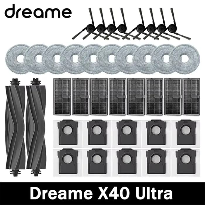 Accessoires pour aspirateur robot Dreame X40 Ultra / X40 Pro : brosse principale
