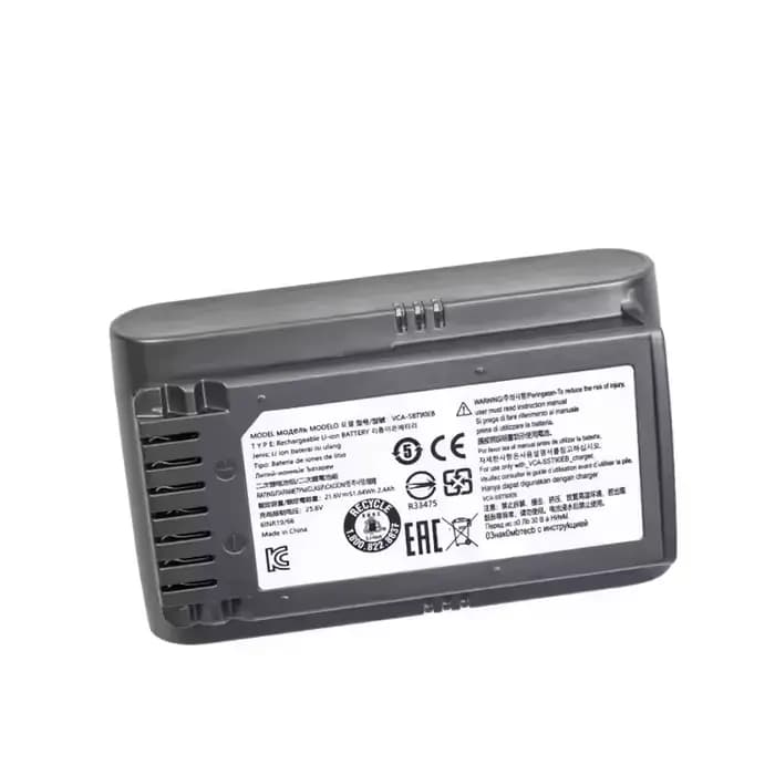 Batterie d'origine 100% pour aspirateur sans fil Samsung Vs9000 Jet90 Jet75 Jet90E VCA-SBT90