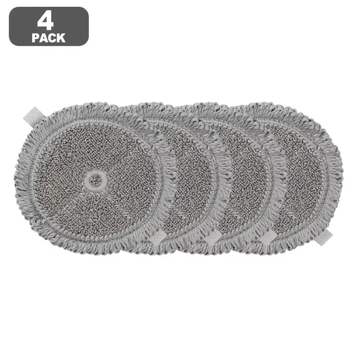 Tampons de nettoyage en microfibre lavables et réutilisables