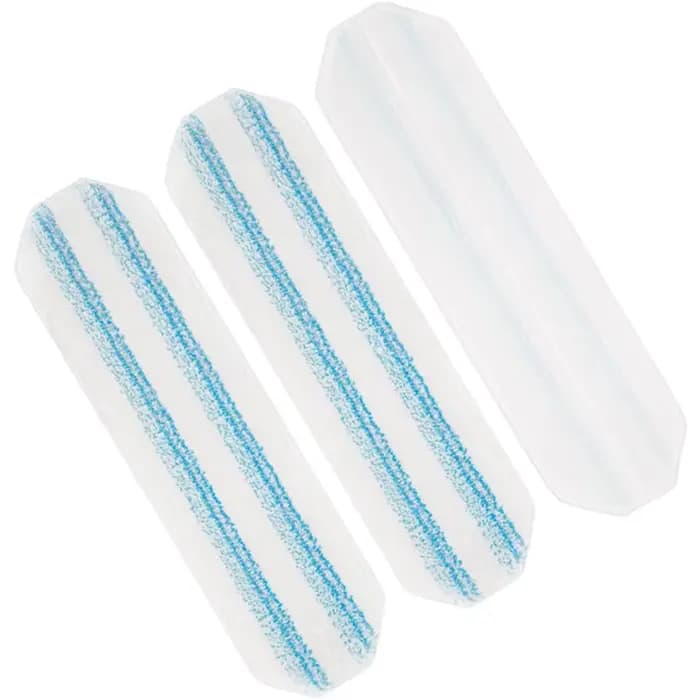 Chiffons de remplacement adaptés au système de vadrouille plate Vileda H2prO