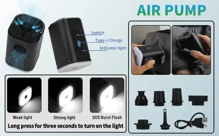 Sac de Compression sous vide 17L avec pompe à Air