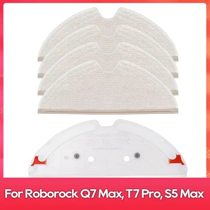 Compatible avec ( Roborock Q7 Max / Q7 Max+ / T7 Pro / S5 Max / S6 MaxV / T8 ) Support de serpillière
