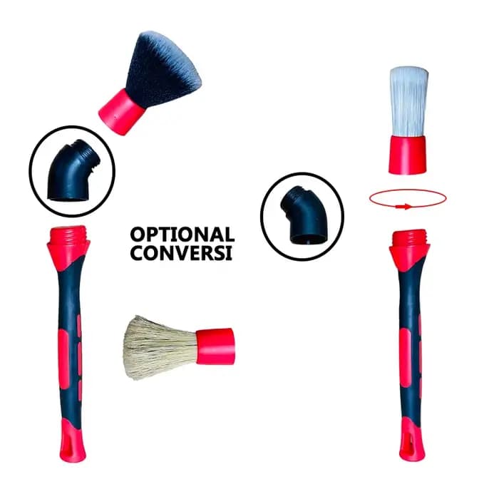 Ensemble de brosses de nettoyage de détails de voiture professionnelles