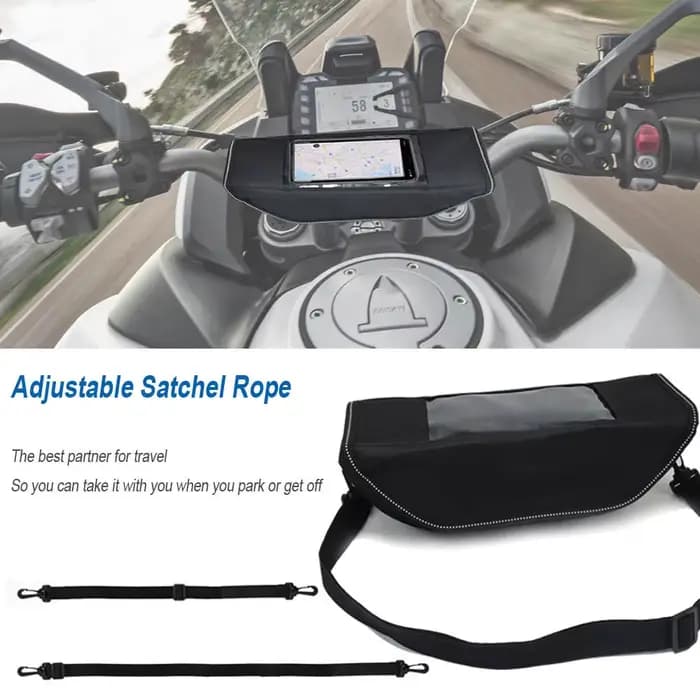 Sac à outils pour moto Benelli BN125, sac de guidon pratique, étanche et anti-poussière, pour les voyages