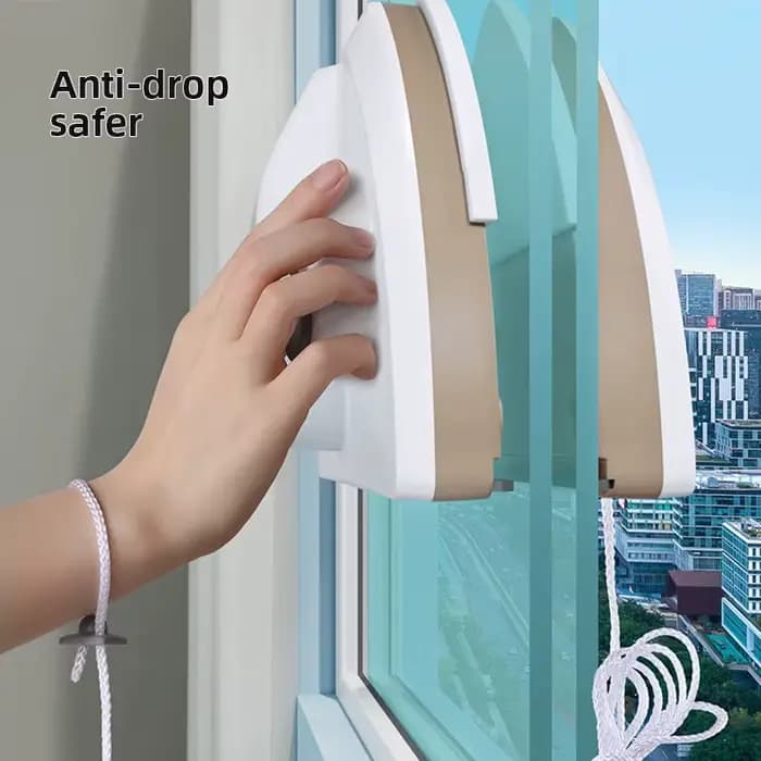 Brosse nettoyante magnétique pour vitres