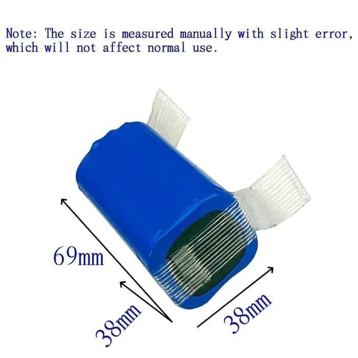 2800mAh RS-RT 900866 Brosse latérale de batterie Li-ion pour aspirateur Robot Rowenta Tefal Explorer série 20 40 60
