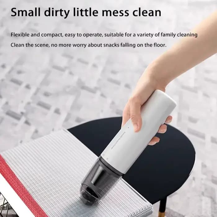 Aspirateur électrique portable sans fil haute puissance pour voiture et maison