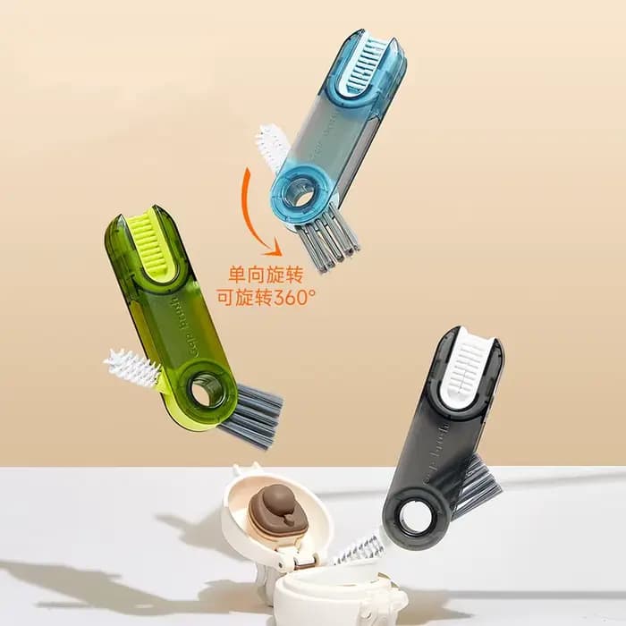 Lamgool 3 en 1 brosse de nettoyage d'écart de bouteille