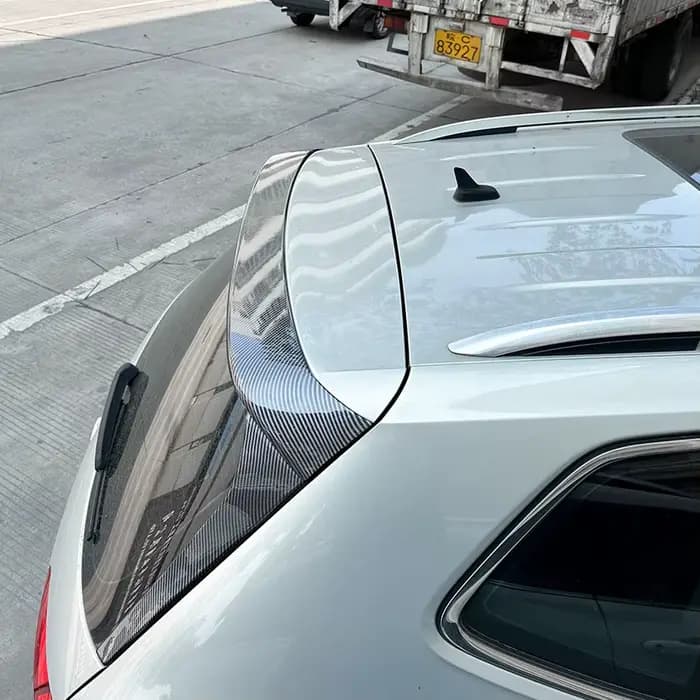 Pour Volkswagen Tiguan MK2 2017-2023 Look R-Line Aileron arrière supérieur fixe pour voiture, modification extérieure, accessoire auto