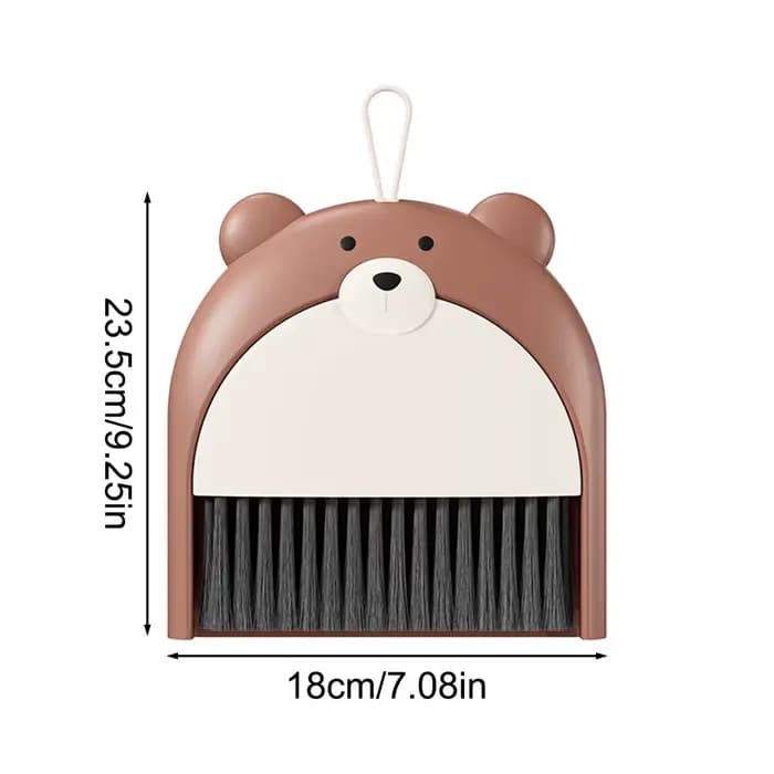 1 pièce de Mini balai de bureau avec ensemble de pelle à poussière