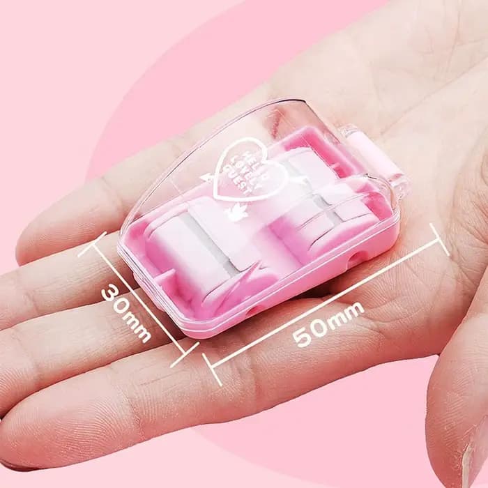Aspirateur de bureau portable avec gomme mignonne
