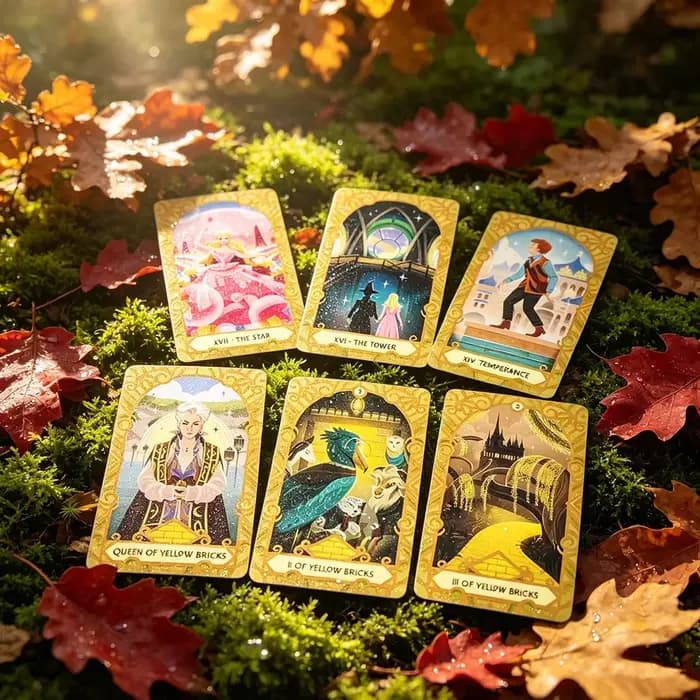 Jeu de tarot Wicked, 78 cartes en anglais, cartes de divination magique fantastique, cartes de divination des sorcières, prédiction du destin, jeu de société de tarot, guidance spirituel