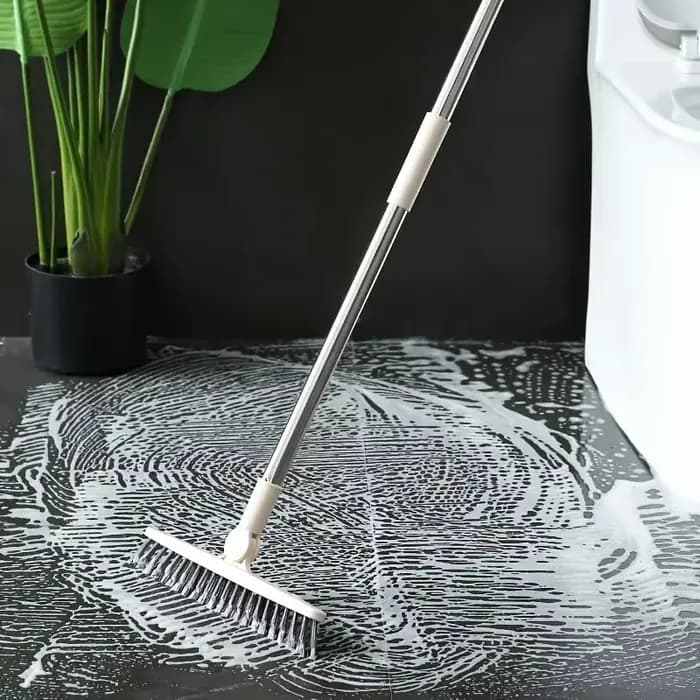 Brosse rotative robuste pour les coins et les interstices des murs