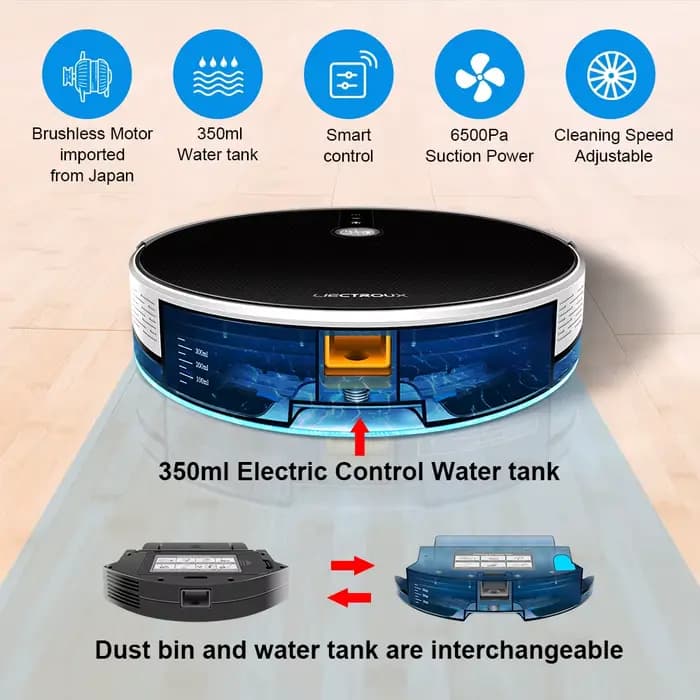 (Code Promo:AETH15) Aspirateur robot LIECTROUX C30B