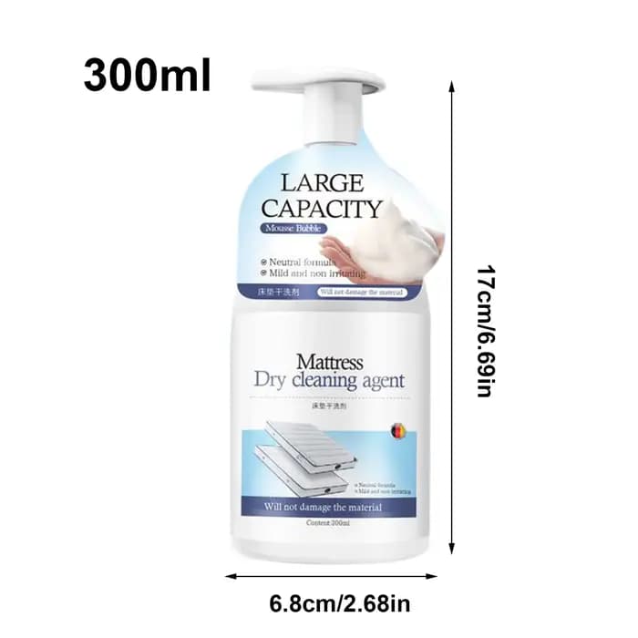 Dissolvant de taches de matelas
