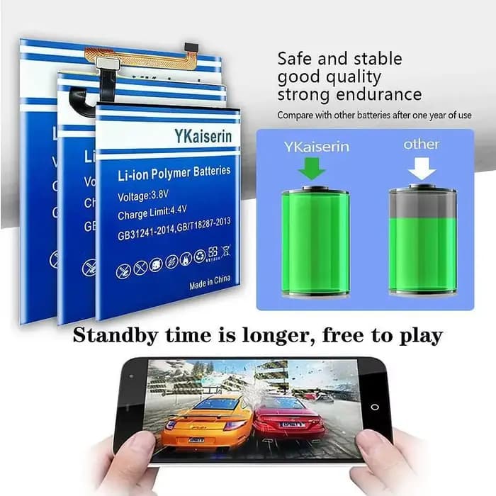 Pour Ecovacs T8 T5neo T5fun N5 robot aspirateur 3 lignes longue durée 3000Mah batterie sûre